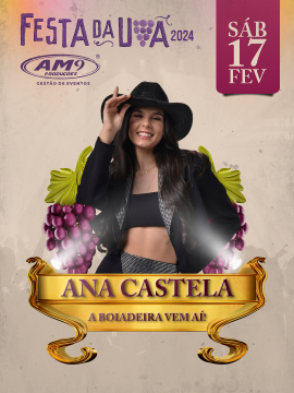 Ingresso Show Ana Castela em Caxias do Sul